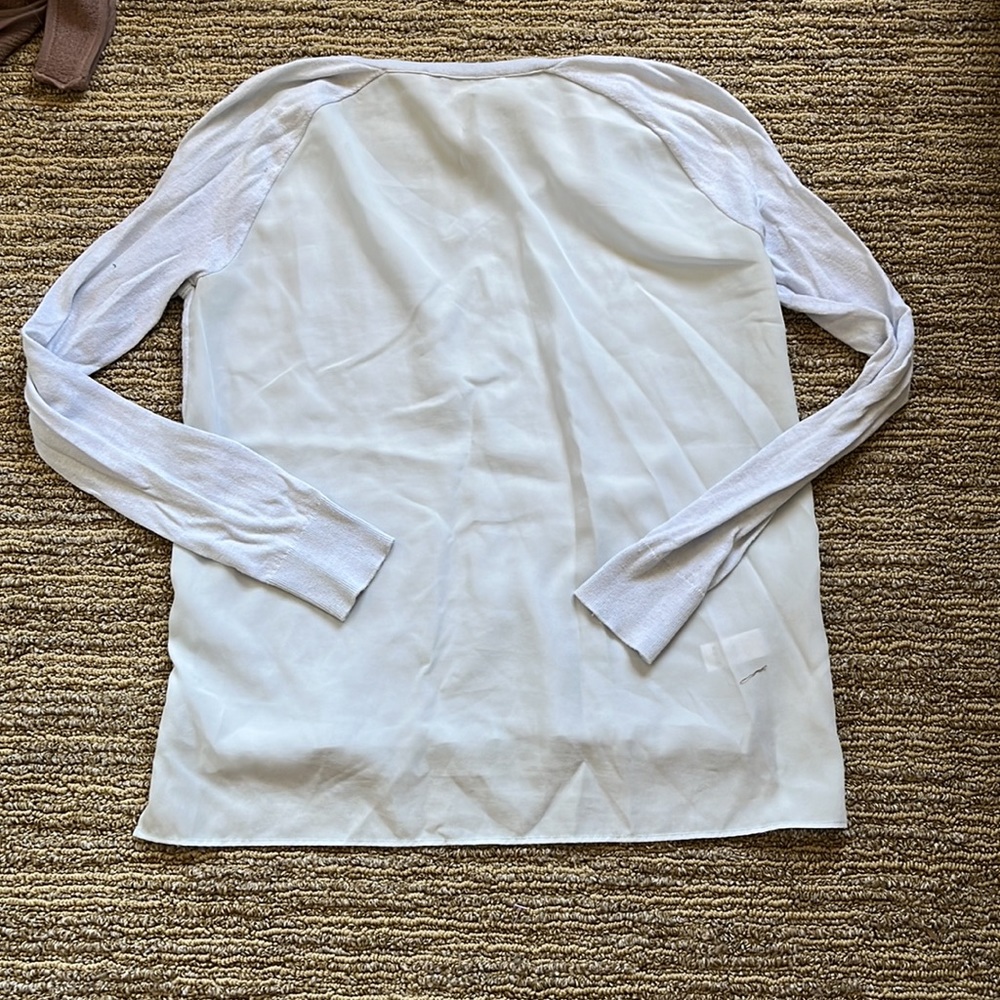 Loft Light Blue Sweater - Picture 2 of 3